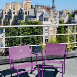 Red Cedar Purple Outdoor Chair