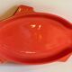 Emile Henry France ceramic dish FISH shape