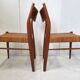 Suite of 4 vintage chairs Consorzio Sedie Friuli