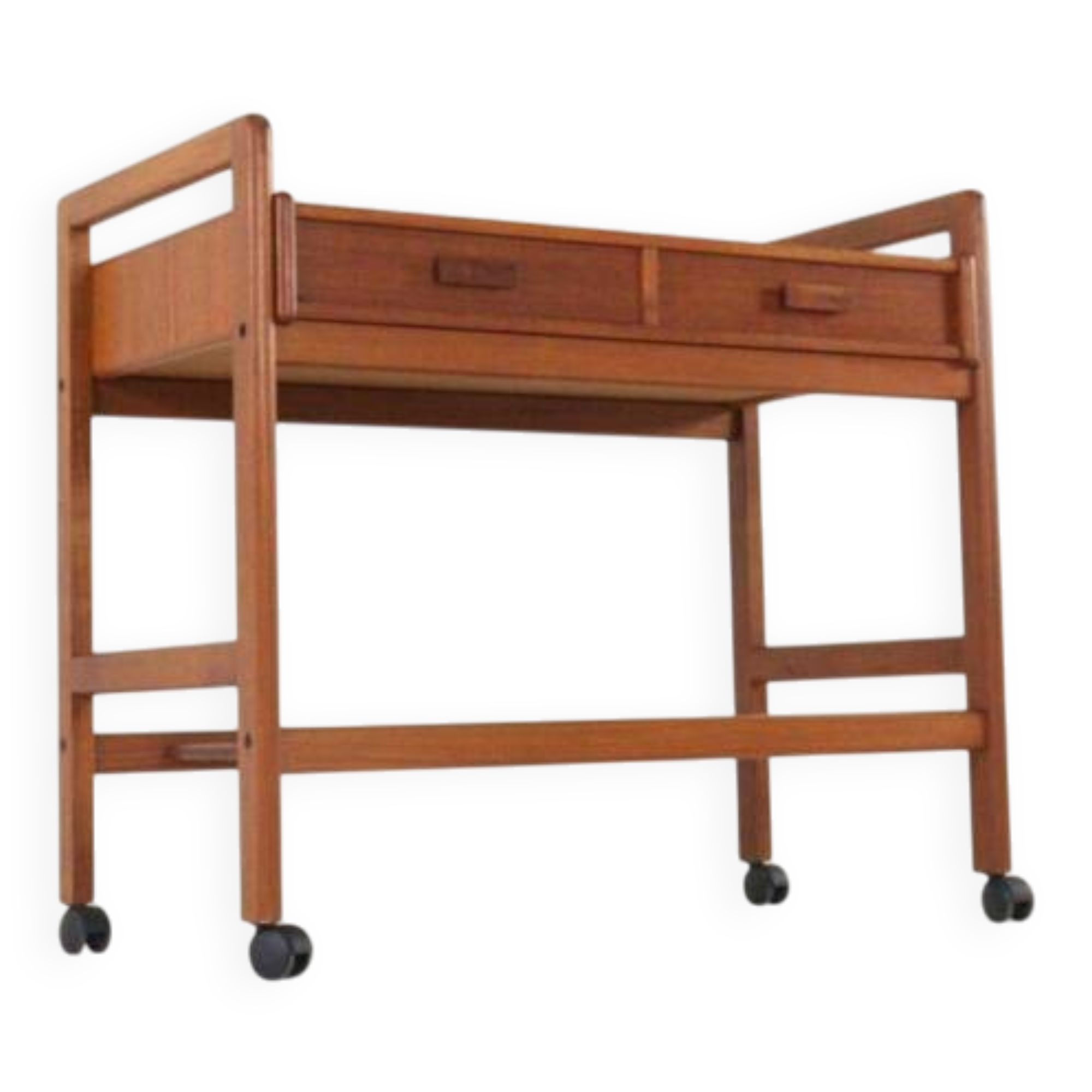 Danish trolley with two drawers - 'Favrholt' - danish design in teak