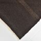 Turkish Dark Brown Modern Vintage Kilim Rug, 320x367Cm