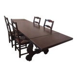 Table and 4 chairs