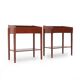 Tables de chevet par Børge Mogensen pour Soborg Mobler, années 1950, lot de 2