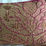 Decorative pillow case in brocade with ottoman turkish 16th century motifs