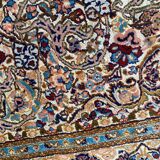 Carpet India Punjab wool and silk 120x190 cm