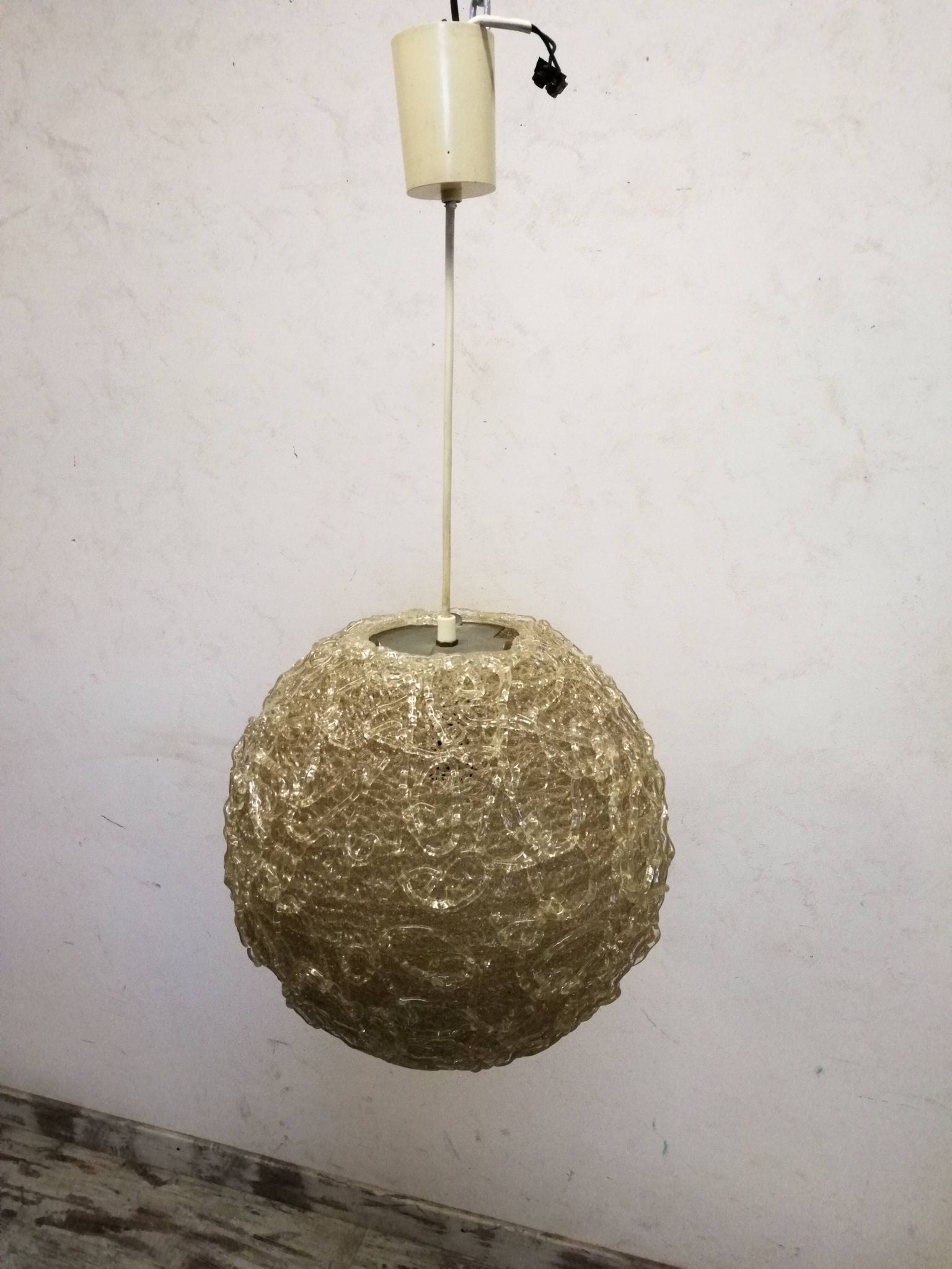 Vintage ball chandelier