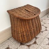 Wicker bicycle basket - vintage