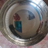 silver-plated bread basket