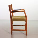 Hans Wegner Danish 'Town Hall' Wooden Arm / Side Chairs by Plan Mobler 50s