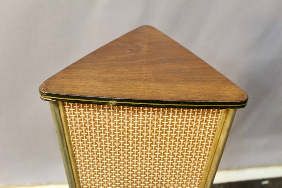 Vintage Schaub Lorenz Enfilade Hifi with its Two Speakers