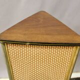 Vintage Schaub Lorenz Enfilade Hifi with its Two Speakers