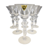 Set de 6 verres à cocktail en cristal