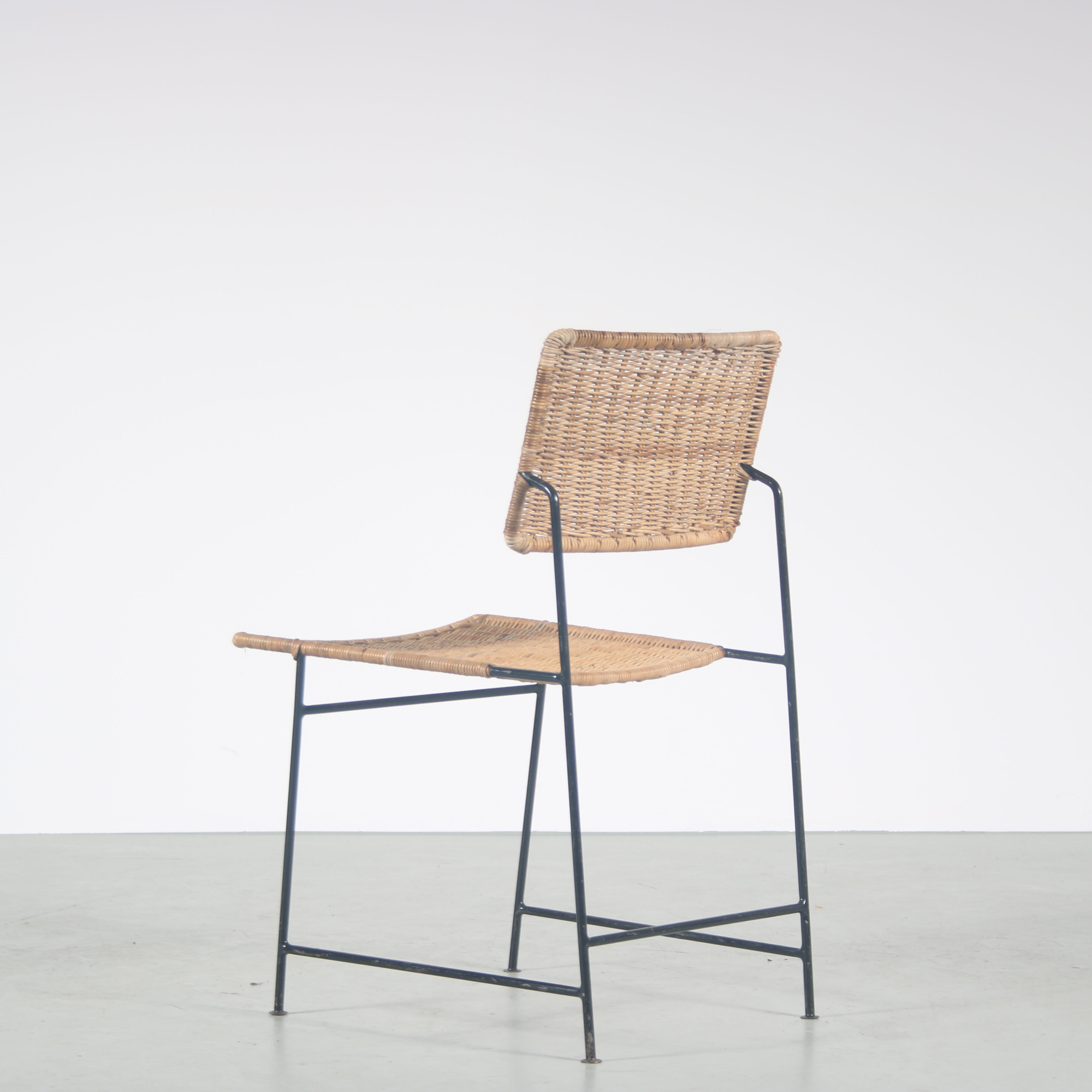 1950s Dining chairs by Herta Maria Witzemann for Wide + Spieth, Germany