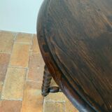Turned wooden table