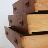 Mid-century teak bureau / secretary desk / Danish modern design / 1960s