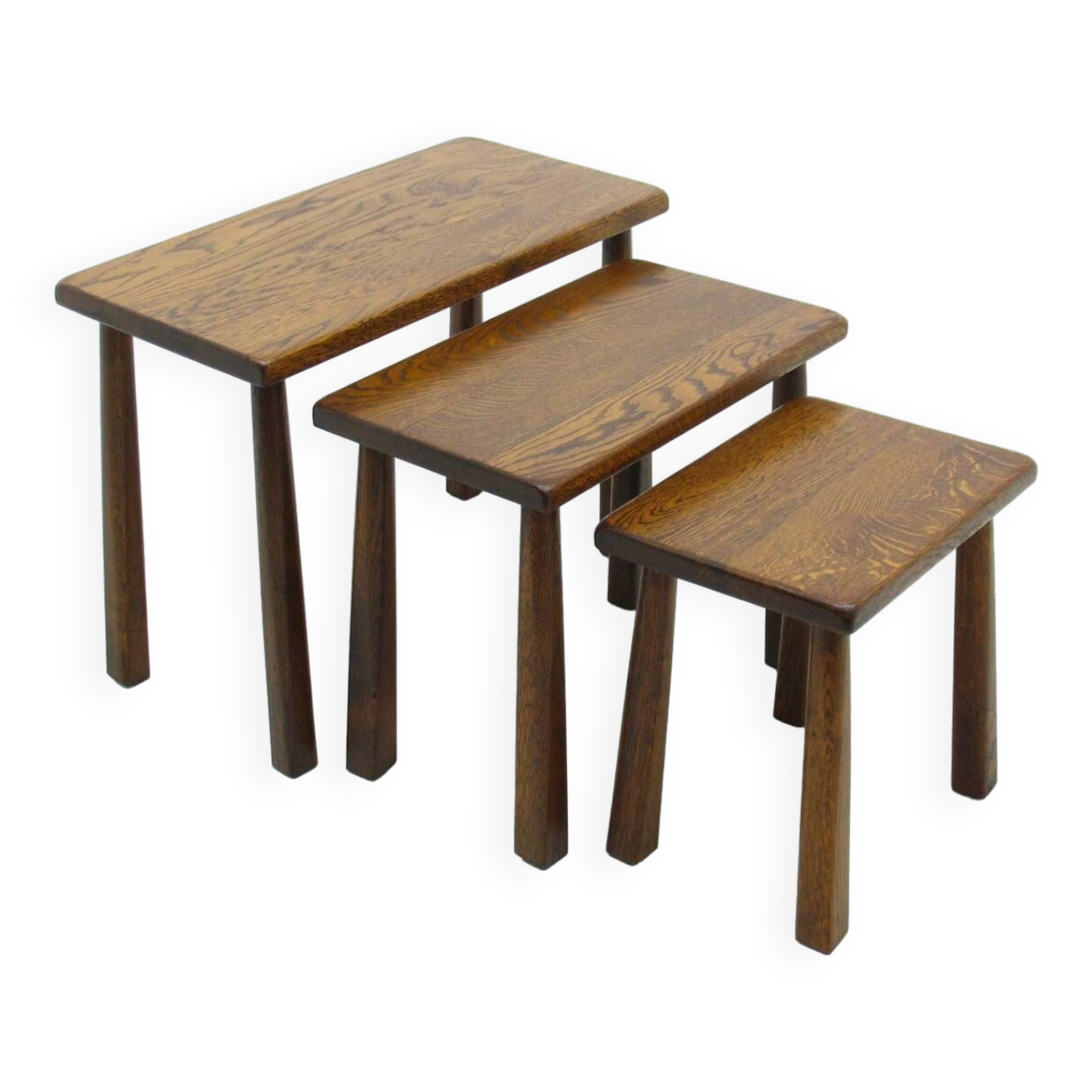 Oak Nesting Tables.