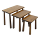 Oak Nesting Tables.