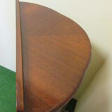 English art deco walnut showcase