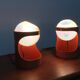 Mid-Century Swiss Space Age Guggerli L1 table lamp by Rosemarie & Rico Baltensweiler for Baltensweiler, set of 2