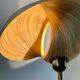 Table lamp in bronze and bamboo Dutch design
