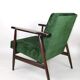 Vintage green chameleon easy chair, 1970s