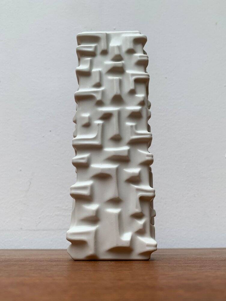 German brutalist vase by Bareuther Waldsassen, 1960s