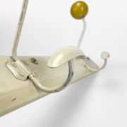 Wooden coat rack