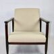 Beige Boucle GFM-142 Armchair by Edmund Homa, 1970s