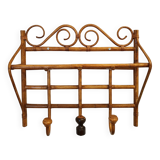 Vintage rattan shelf