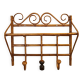 Étagère en rotin vintage