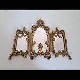 Miroir triptyque ancien