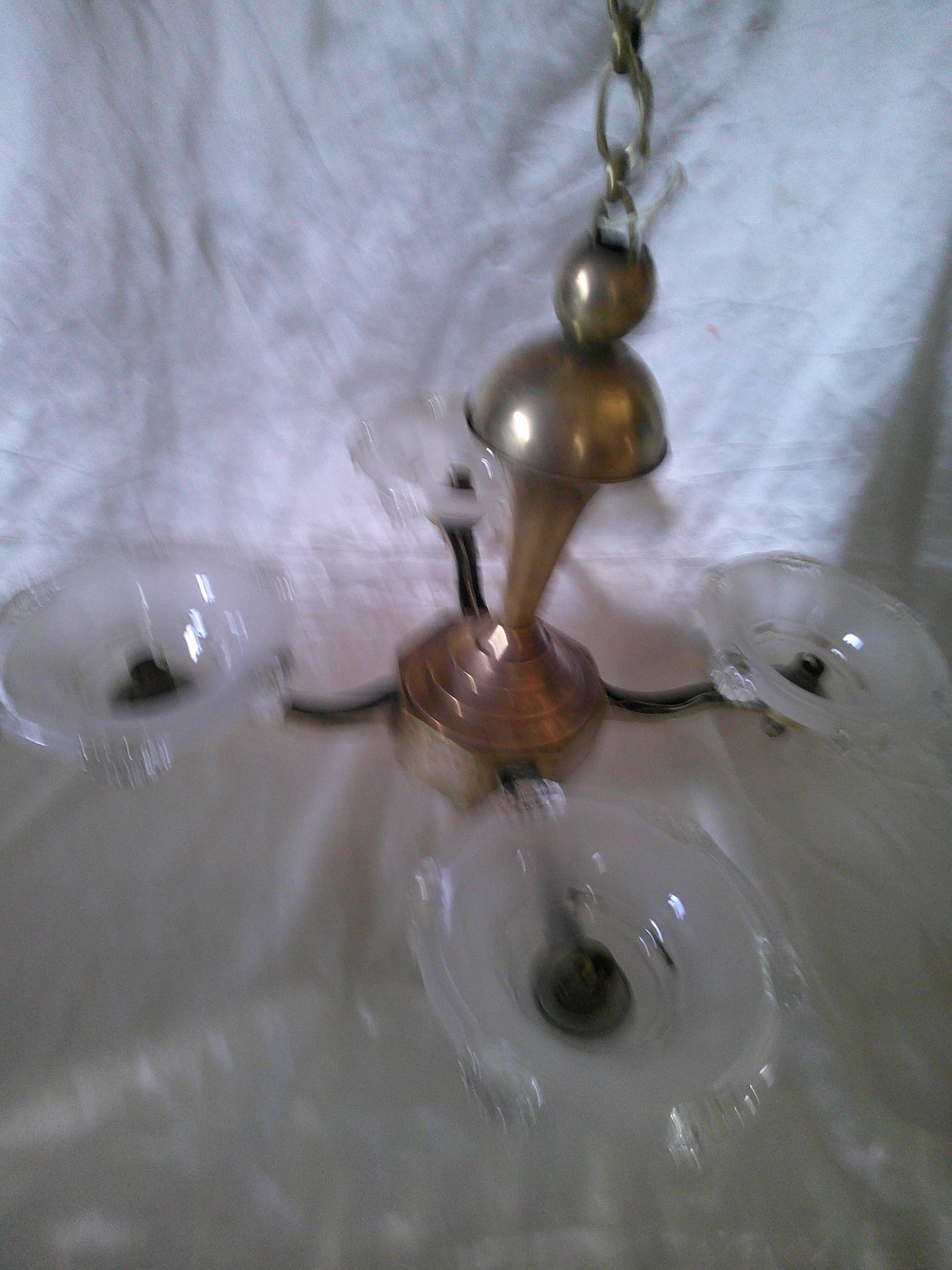 Art Deco chandelier from the 40s