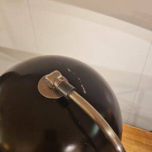 Black desk lamp – Busquets model 144 for Hala Zeist | Vintage design lamp