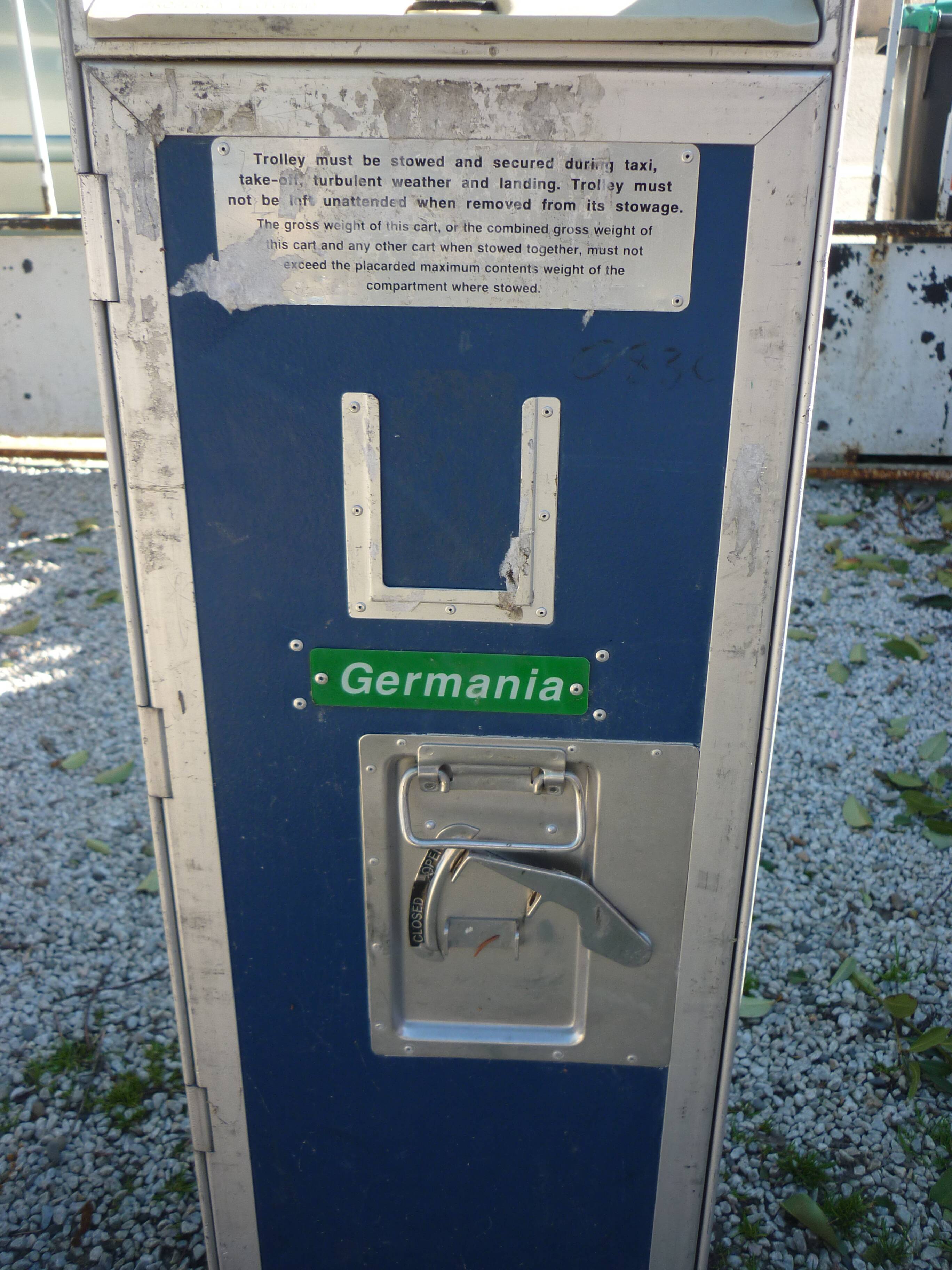 Trolley aircraft trolley