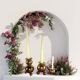Brass candlesticks Gusum Sweden 1980 x3