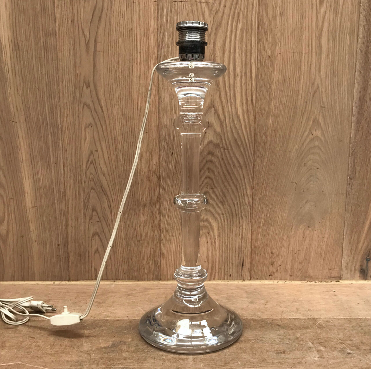 Val Saint Lambert table Tiffany Lamp by Ingo Maurer