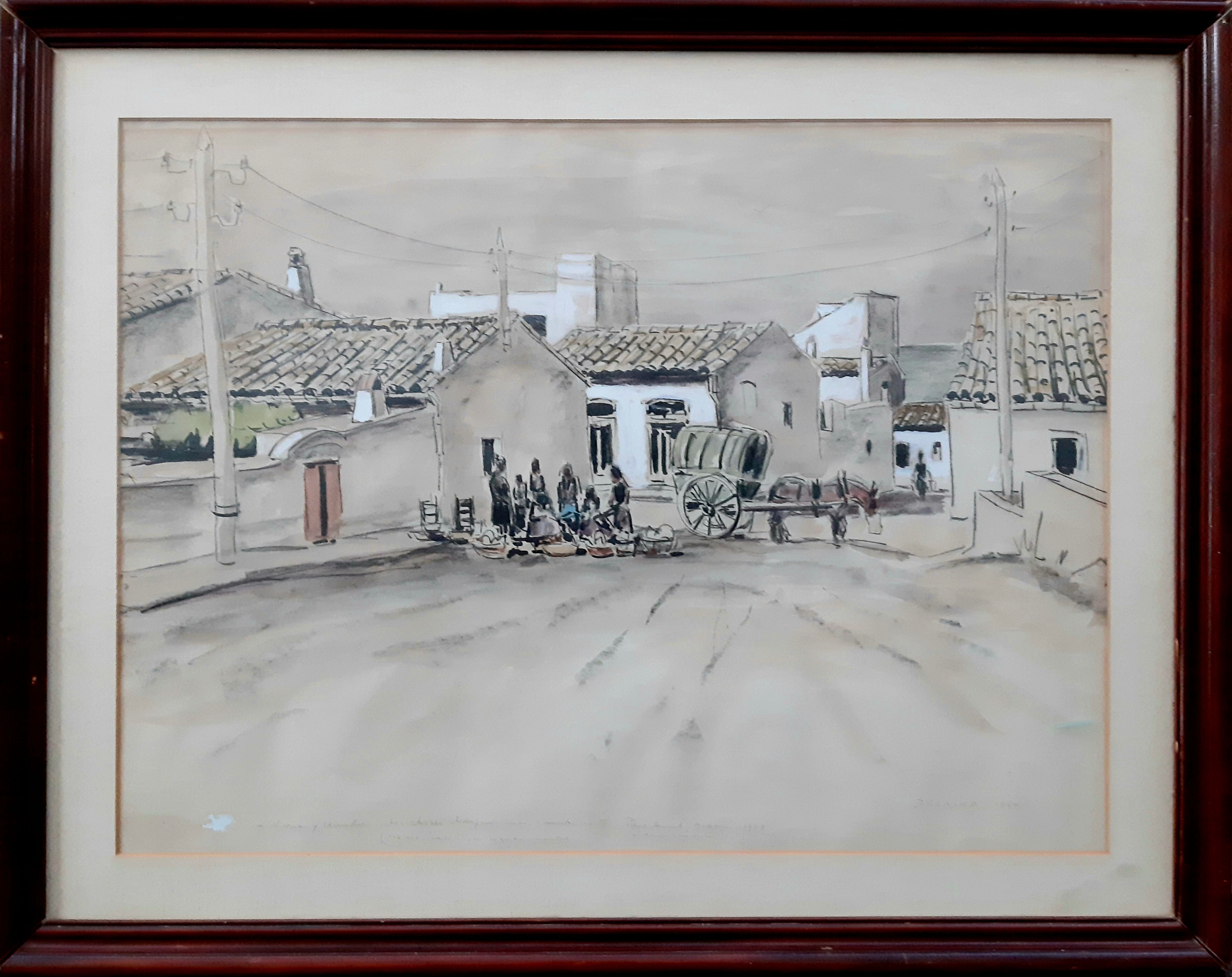 Watercolour by Paul Decrind