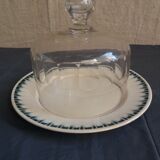 Old crystal cheese bell