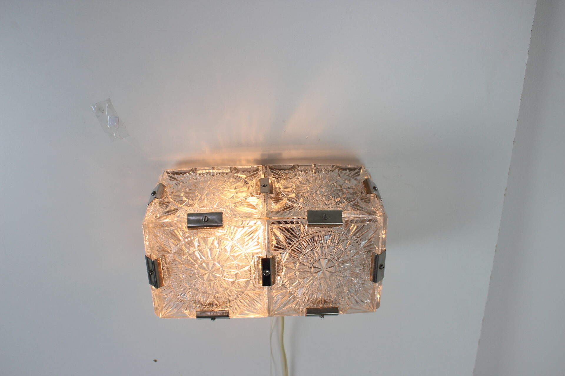 Mid-Century Wall Lamp / Kamenický Šenov, 1970's