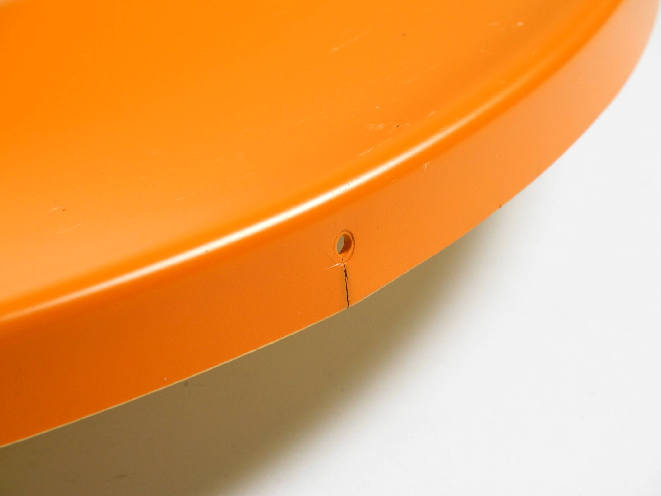 Large round original ceiling or wall lamp | Ø 60 cm | Mid Century Space Age