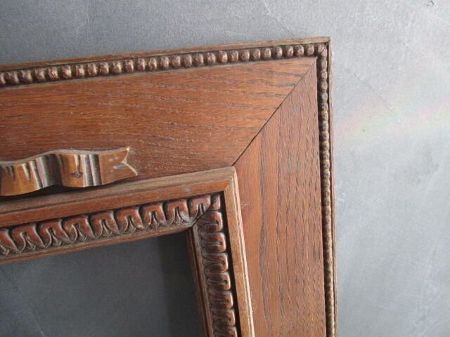 Frame with old oak knots