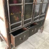 Large antique chinese cabinet 19th century