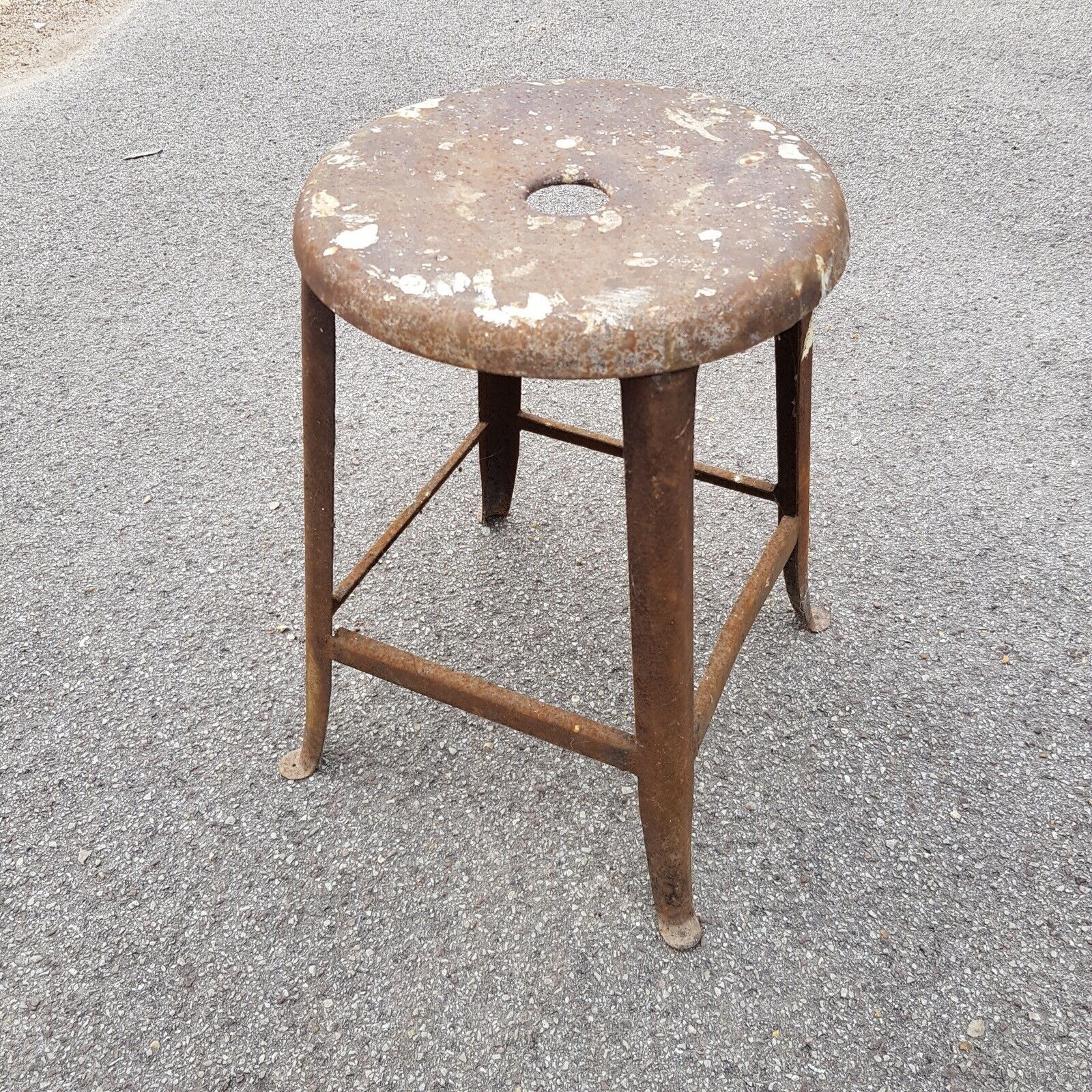 Industrial stool old workshop Nicolle