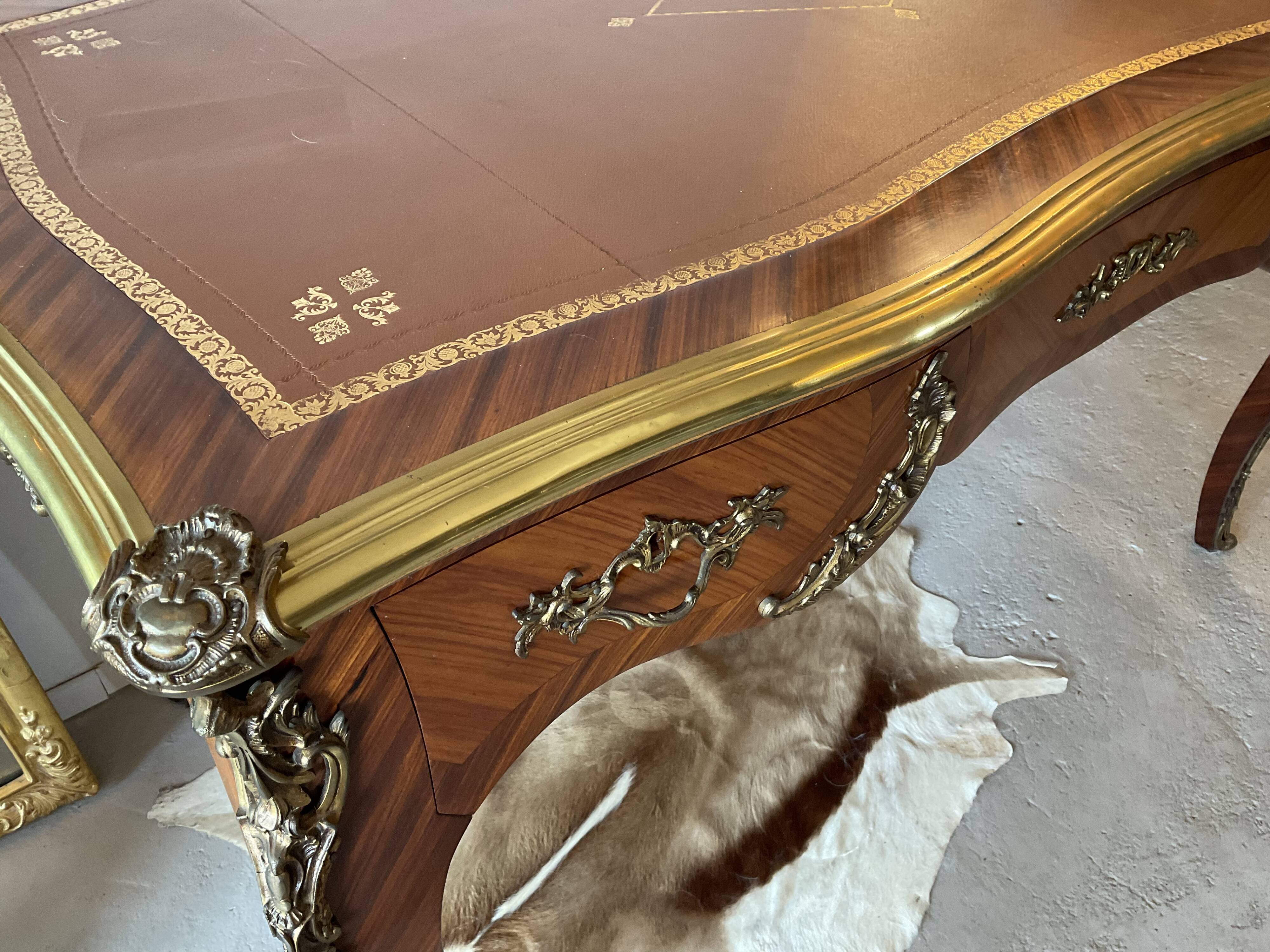 Louis XV style office. 3 drawers