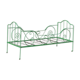Antique metal bed, vintage