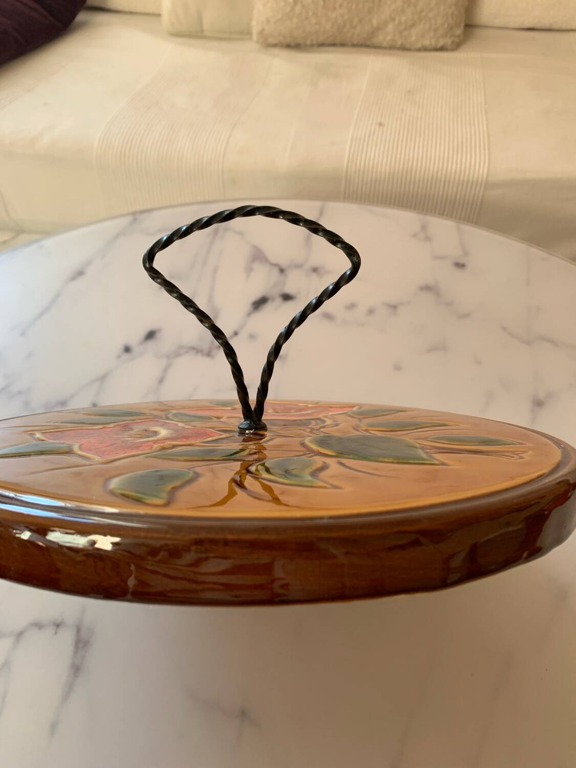 Vallauris ceramic tray