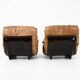 "Marsala" armchairs and poufs by Michel Ducaroy for Ligne Roset, years