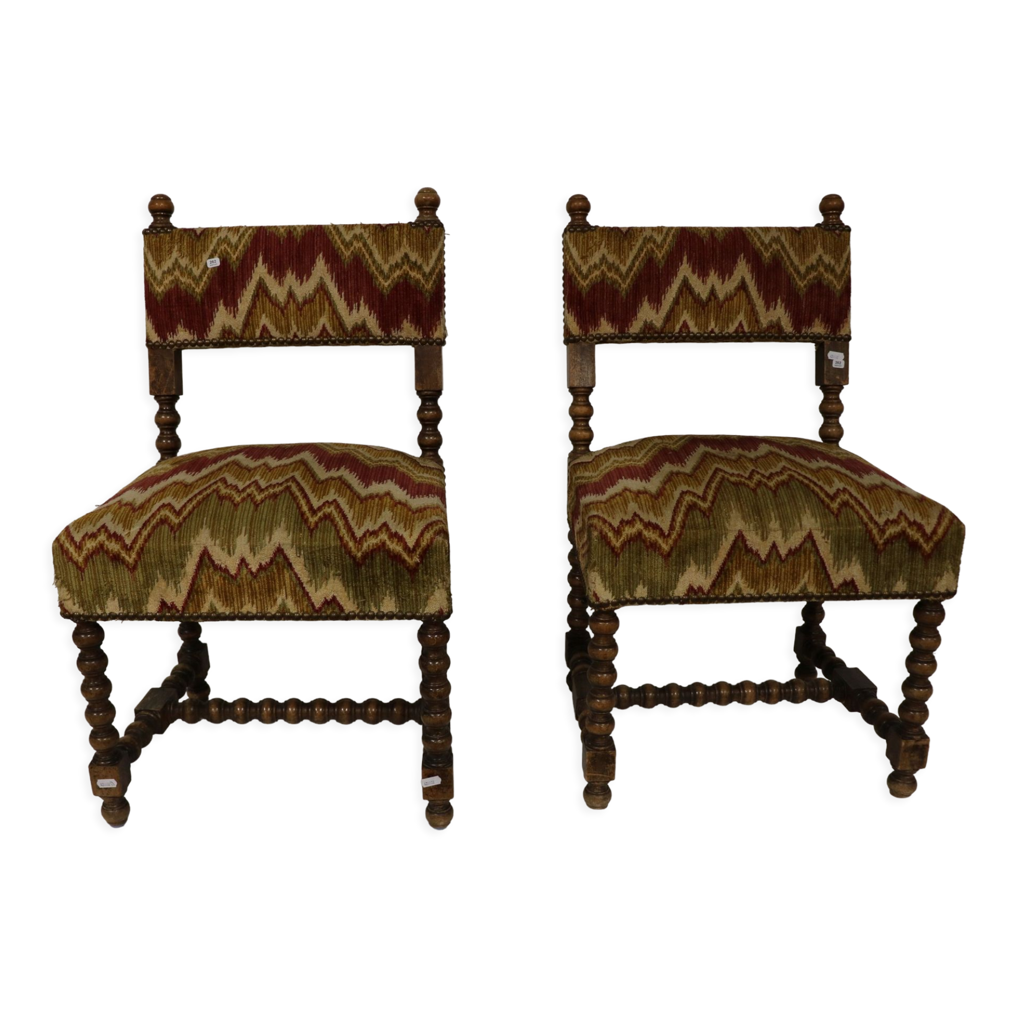Louis xiii chair pair