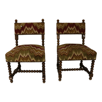 Louis xiii chair pair