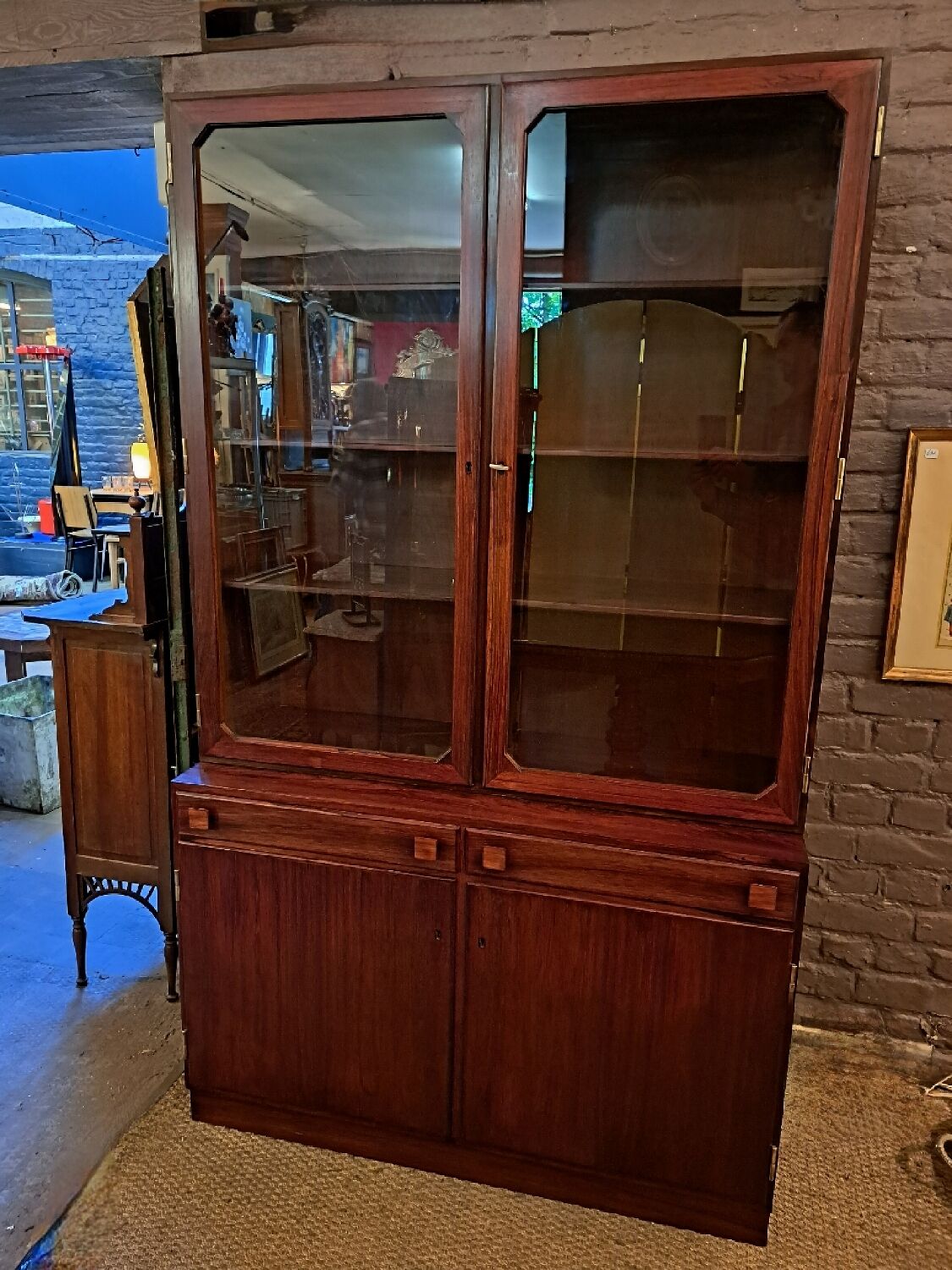 O.Bank Larsen Rosewood Bookcase
